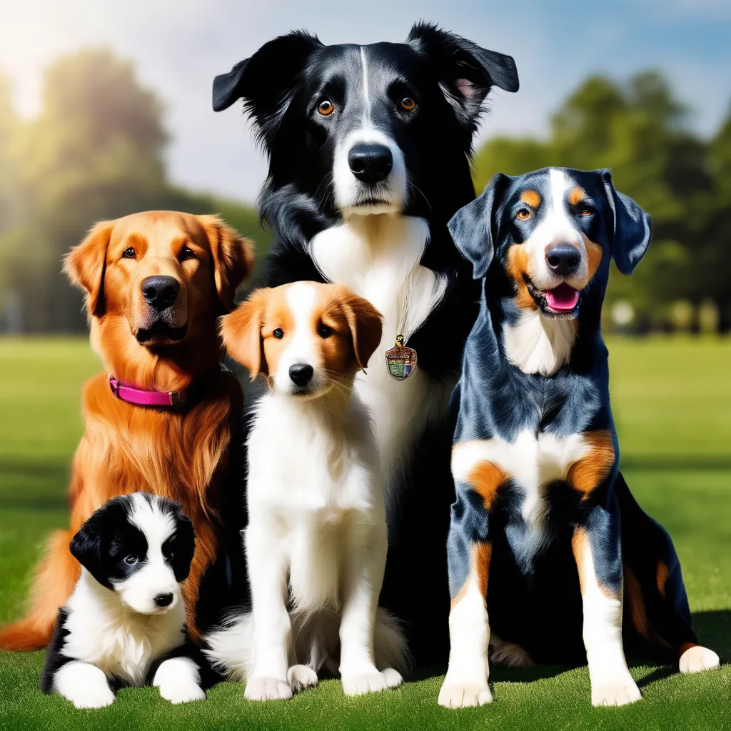 Imagen de perros inteligentes, Border Collie, Golden Retriever, Pooldle, Doberman Pinscher, Pastor Alemán