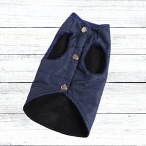 Chaleco Impermeable Azul Marino confortable y calientito