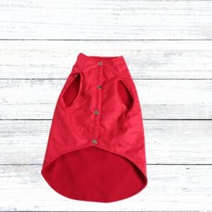 Chaleco Impermeable Rojo para Perros: Protección y Estilo en Cualquier Clima