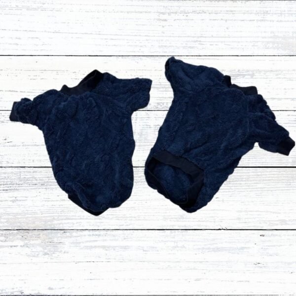 Chaleco de Tela Polar Azul Marino