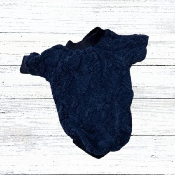 Chaleco de Tela Polar Azul Marino