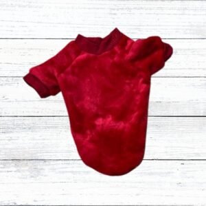 Chaleco de Tela polar Color Rojo