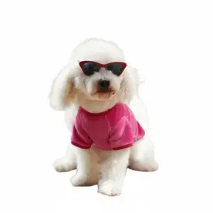 Abrigo de tela polar color rosa